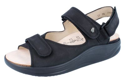 FINN COMFORT FINNAMIC Corinth Damen Herren Sandale schwarz Nubukleder FINN COMFORT FINNAMIC Corinth Damen Herren Sandale schwarz Nubukleder