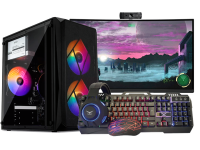 PcMarket-Hockey 3, Amd Ryzen 5 5600G, 16Gb, 1Tb M.2, Wifi, Bluetooth, Webcam, Windows 11 Pro, Office Pro, Completa.