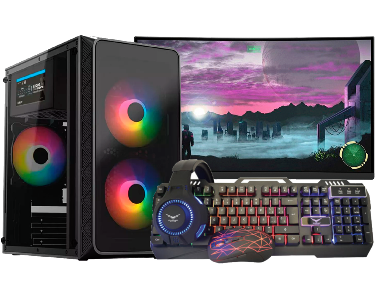 Pc Cyrus 5, Ryzen 7 5700G, 32GB RAM, 1TB M.2, WiFi, BT, Win 11 Pro, Office Pro