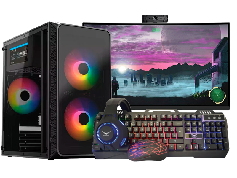 Pc Cyrus 3, Ryzen 7 5700G, 16GB RAM, 500GB M.2, WiFi, BT, Win 11 Pro, Office Pro