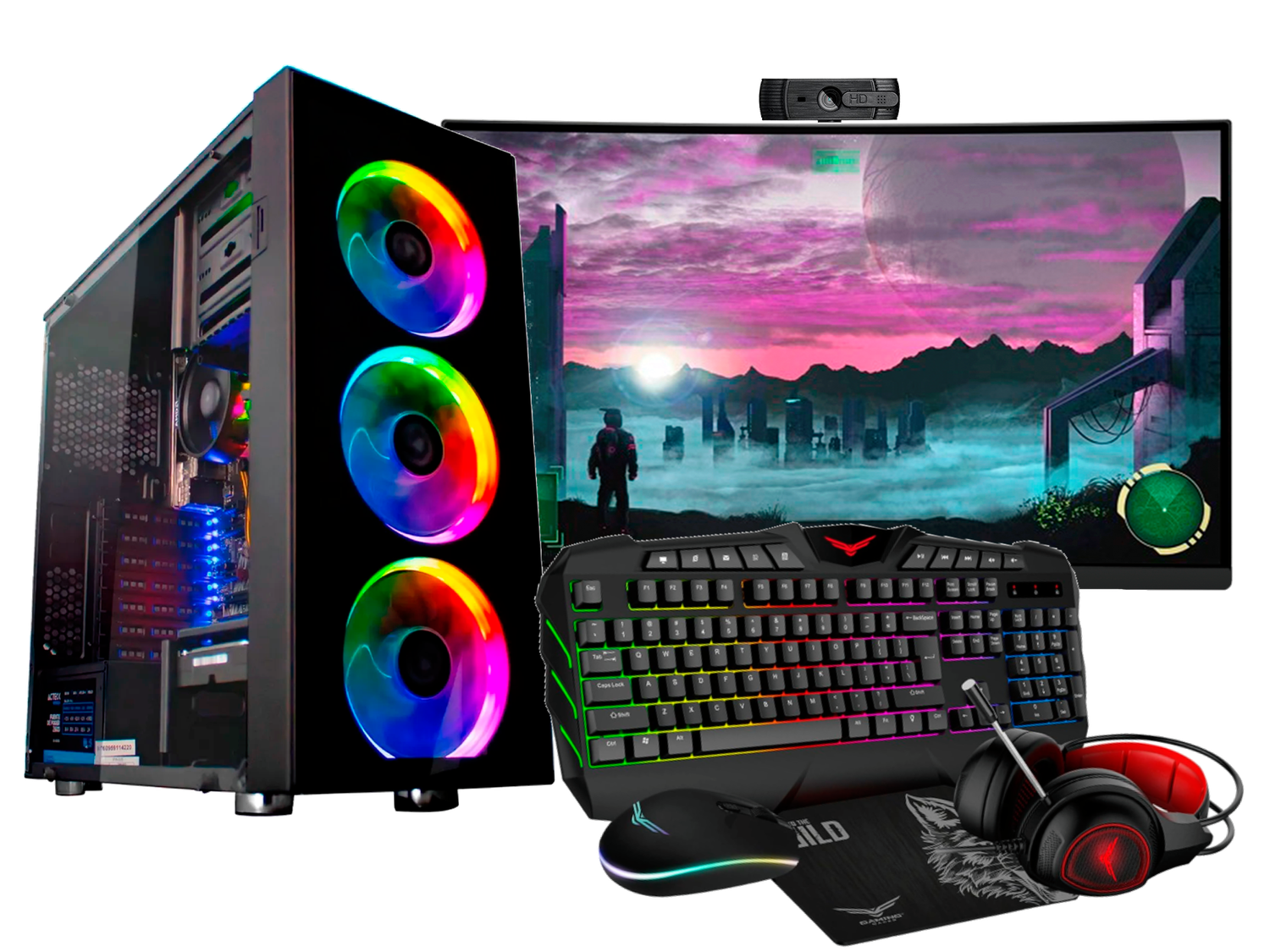 Pc Acrux 3, Ryzen 7 5700G, 32GB RAM, 1TB M.2, WiFi, BT, Win 11 Pro, Office Pro