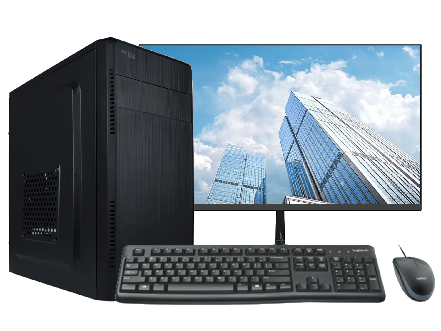 Pc Izar 2, Pentium Gold G6405, 16GB RAM, 500GB M.2, WiFi, BT, Win 11 Pro, Office Pro