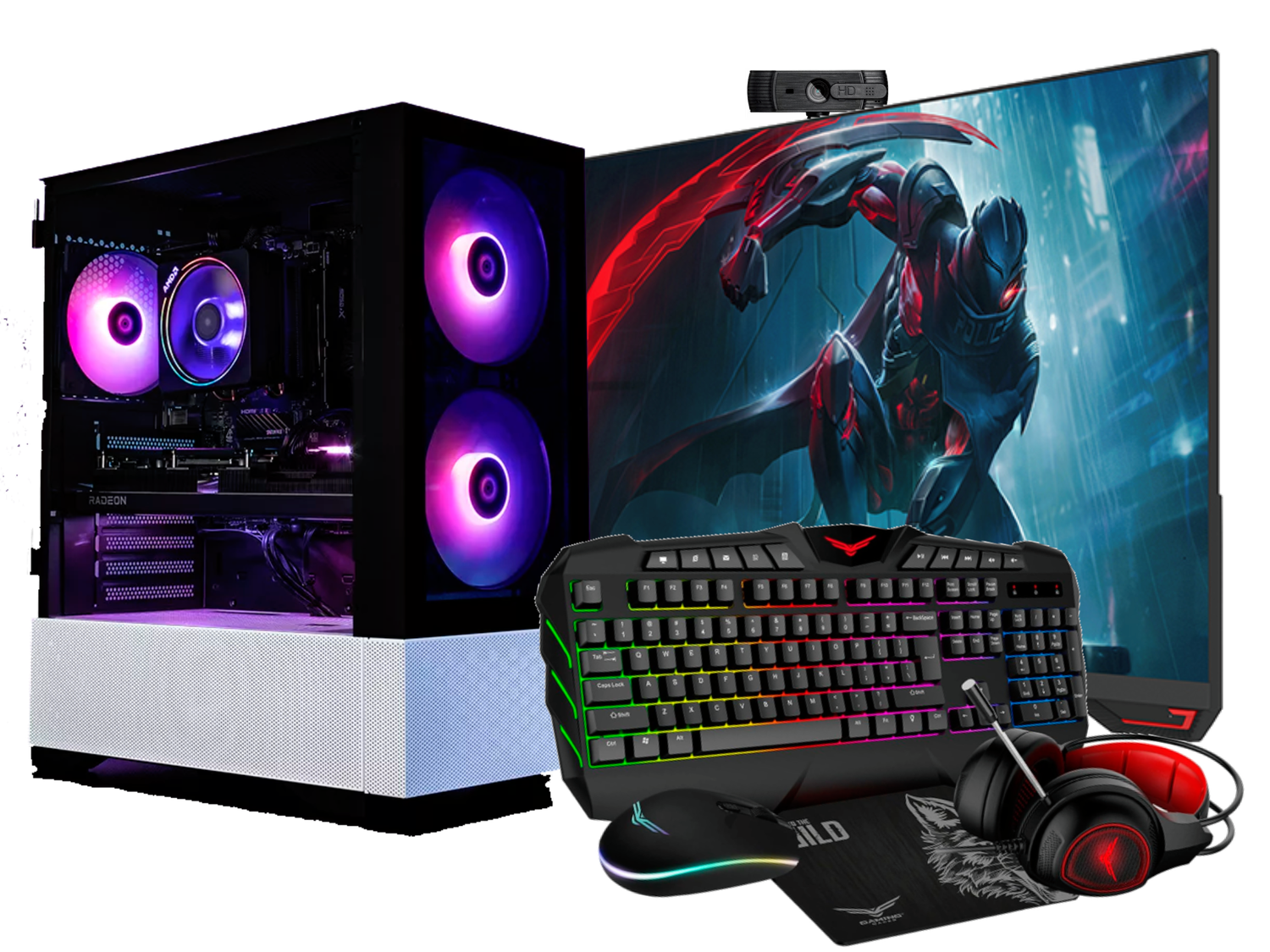 Pc Orion 3, Ryzen 7 7700X, RTX 5060, 32GB RAM, 1TB M.2, WiFi, BT, Win 11 Pro, Office Pro