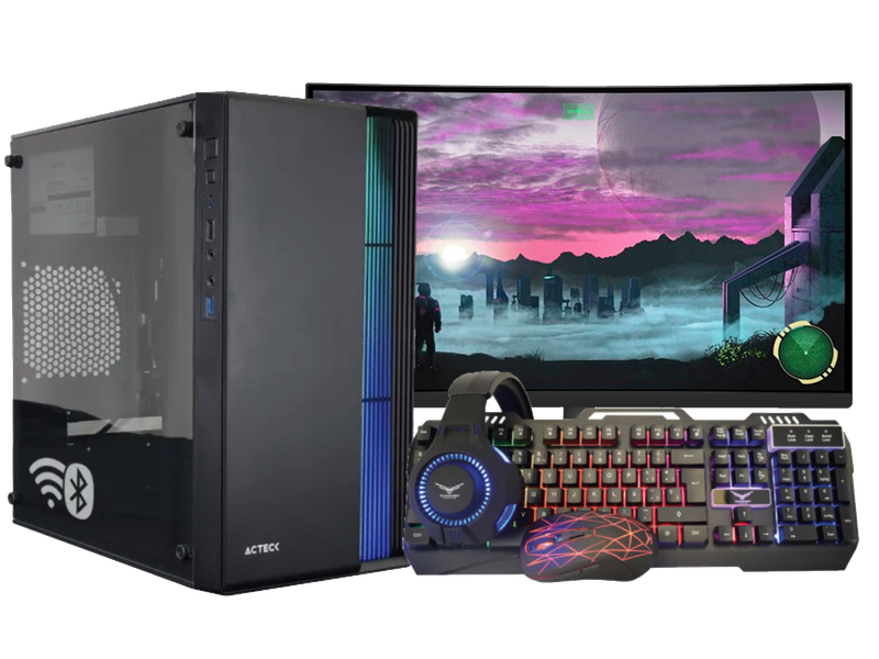 Pc Skye 2, Ryzen 5 5600G, 16Gb RAM, 500Gb M.2, WiFi, BT, Win11 Pro, Office Pro