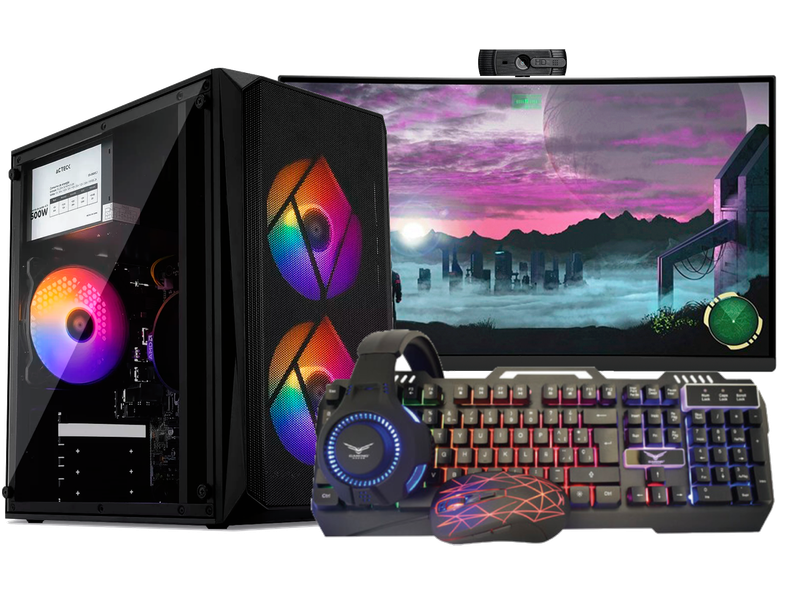 Pc Hockey 3, Ryzen 5 5600G, 16Gb RAM, 1Tb M.2, WiFi, BT, Win 11 Pro, Office Pro