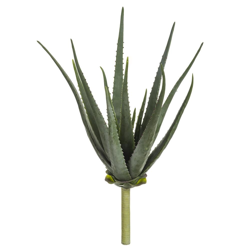 22&quot; Soft PE Agave Pick  Green Gray