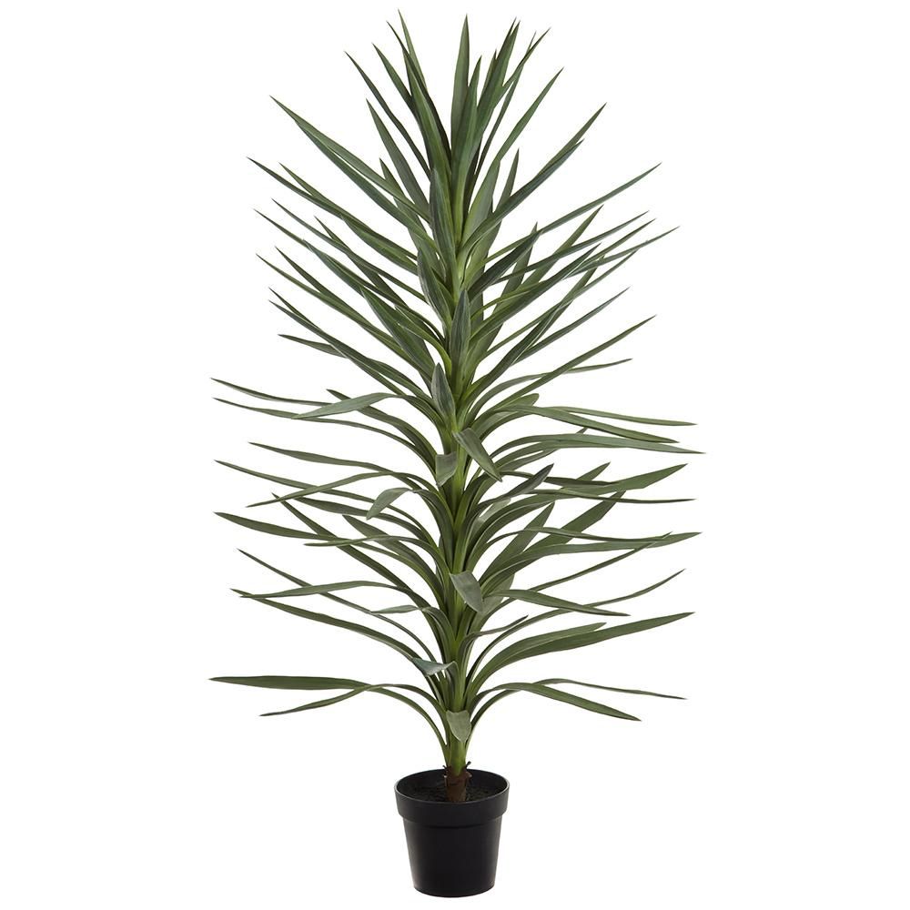 54&quot; Dracaena Tree Green Gray