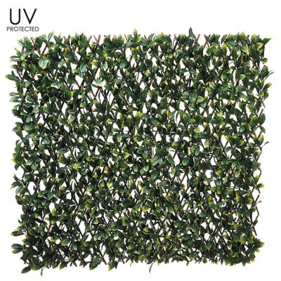 39.3&quot;Wx78.7&quot;L UV Protected Laurel Leaf Trellis Green