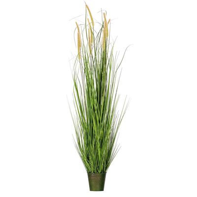 48&quot; Green Cattail Grass