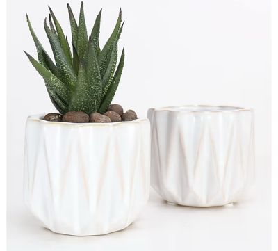 Small Crackle Glaze Pot