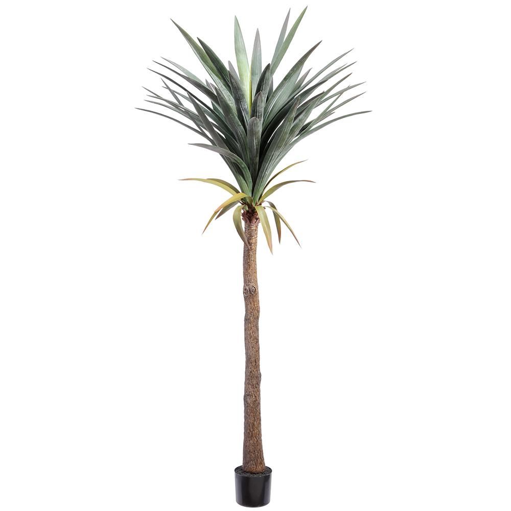 74&quot; Yucca Tree Green Gray