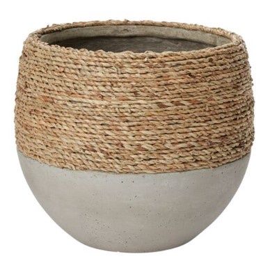 Reed Pot 9.5"x9.25"