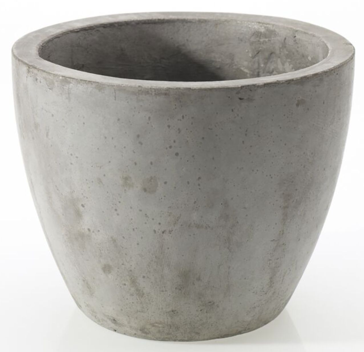 Newport Pot 7.75" x 7" Grey