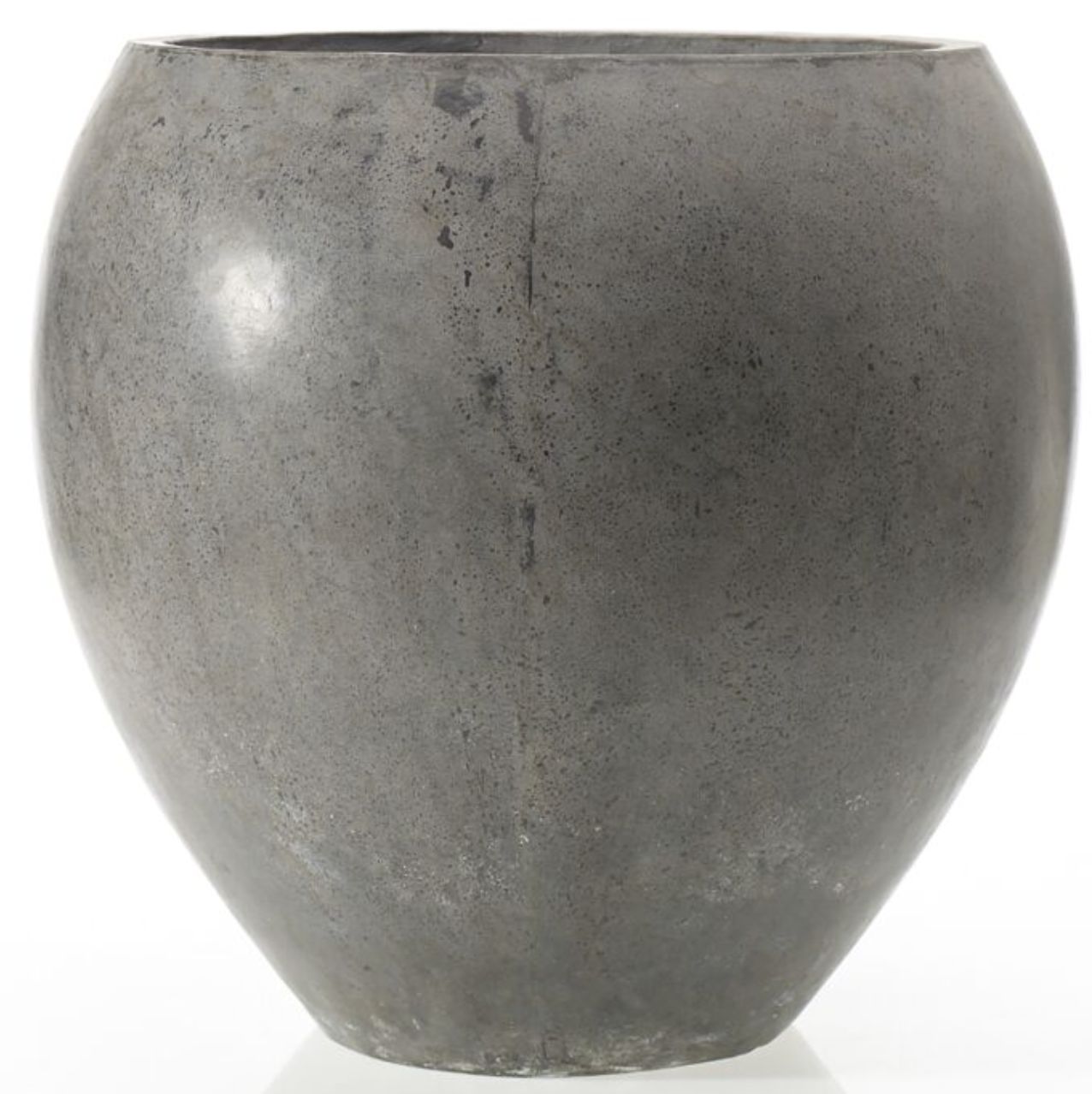 Newport Pot 16.5" x 16" Grey