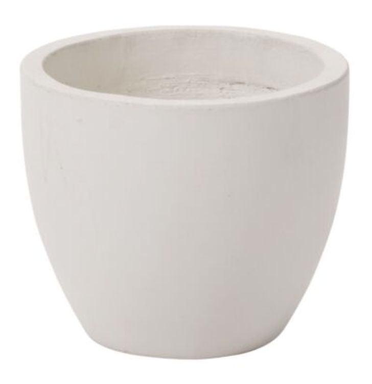 Newport Pot 10" x 8.75" White