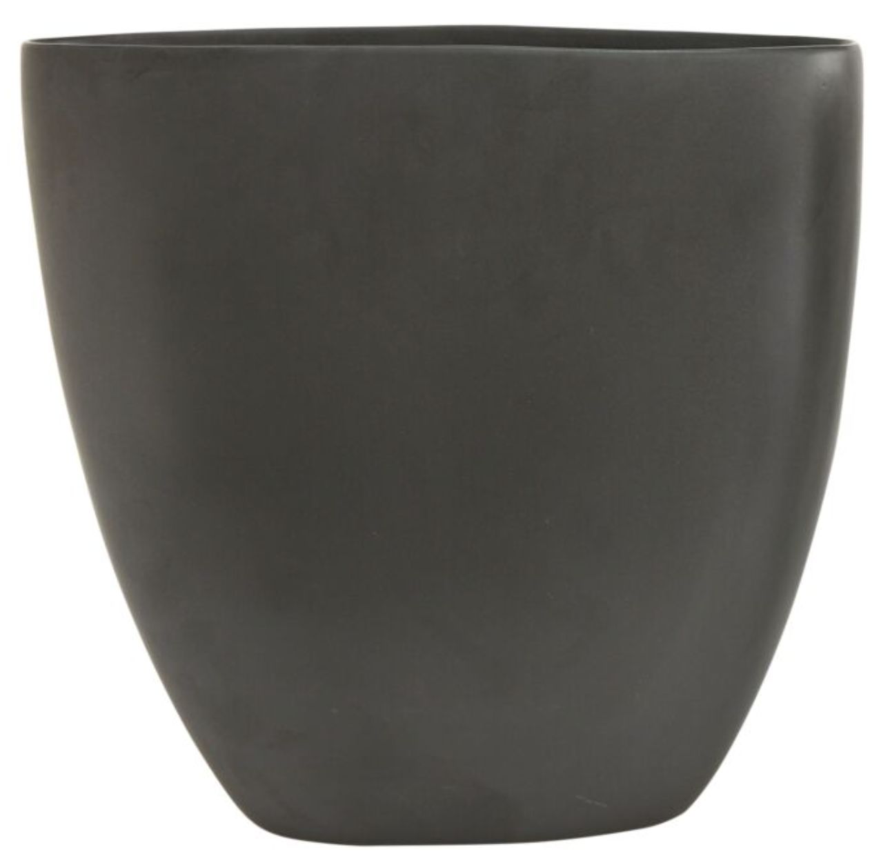 Sasso Vase 15.75" x 16" Black