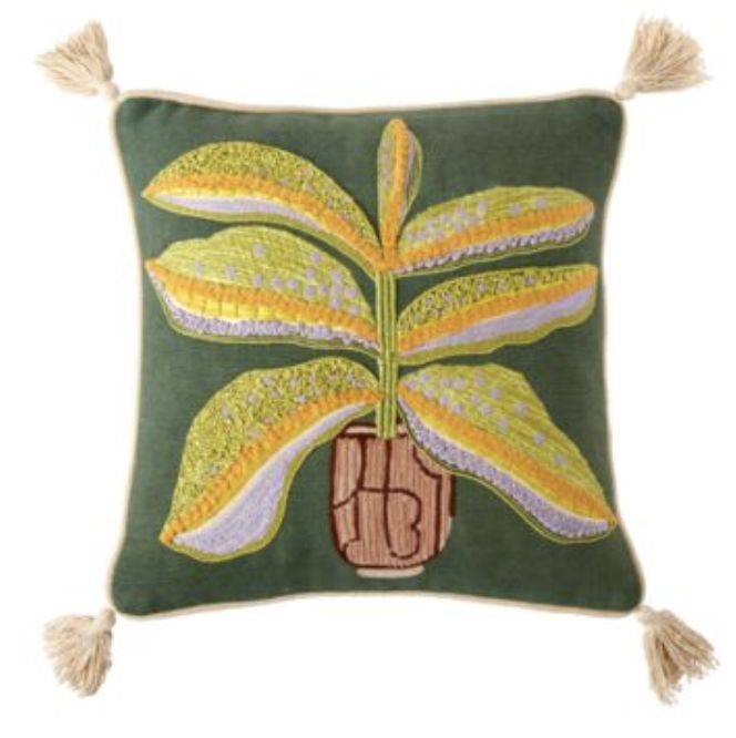 Thrive Pillow 14" x 14" Green