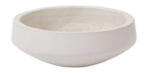 White Newport Bowl 13"x5"