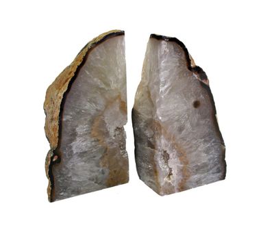 Agate Bookend Pair | Large