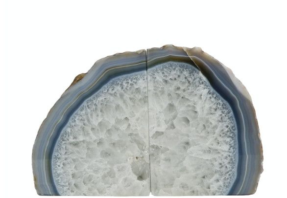 Agate Bookend Pair | Large