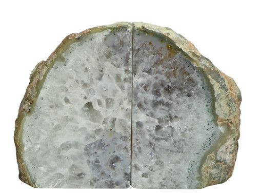 Agate Bookend PAIR- MEDIUM