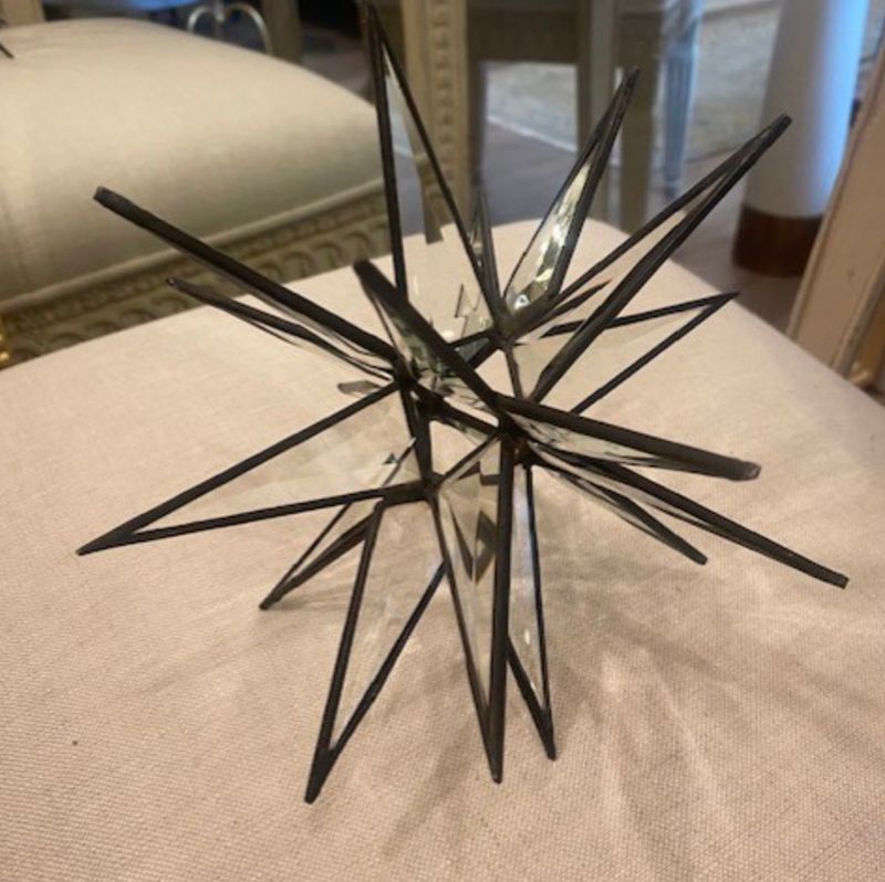 18 Point Beveled Glass Star