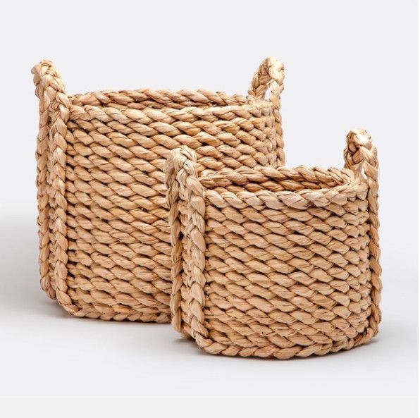 Raquel Round Seagrass Basket Small