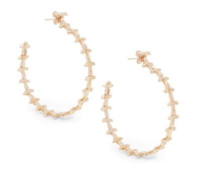 Sassafrass Earrings- Brass