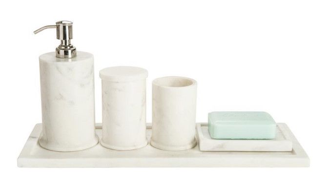 Belle de Provence Long Marble Display Tray