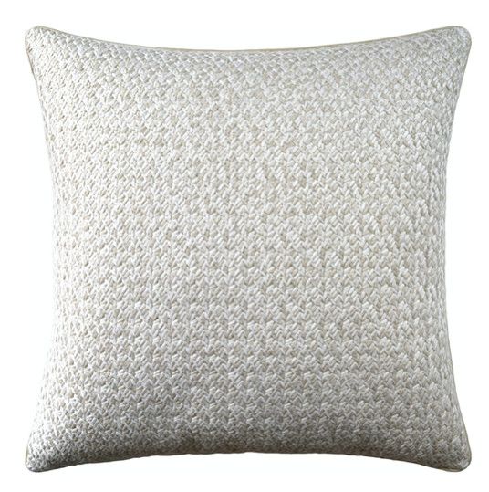 Lacing Alabaster Pillow | 22x22