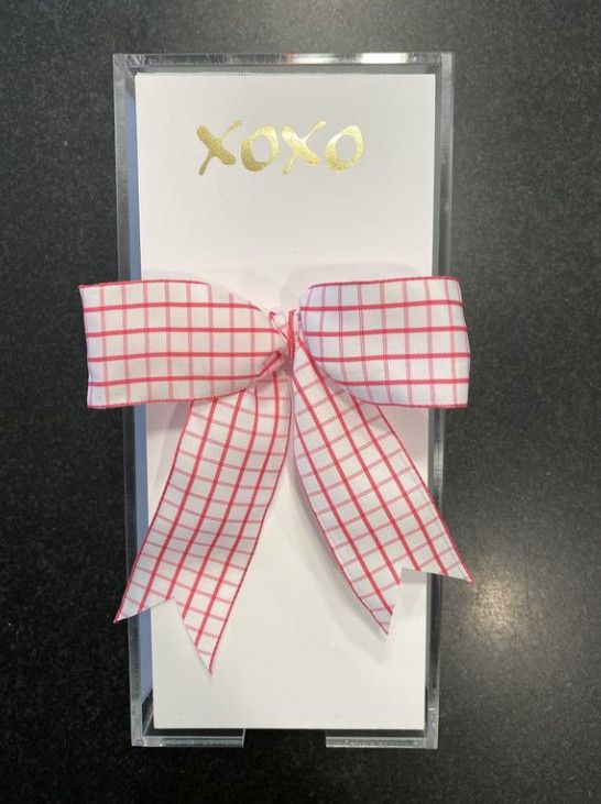 Gold Foil Buck Notepad | XOXO