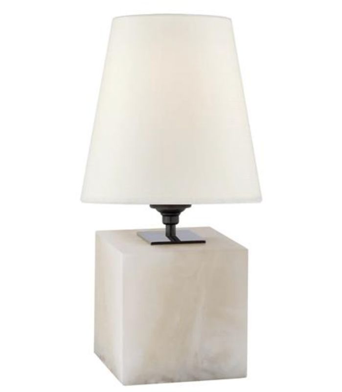 Terri Cube Alabaster Accent Lamp