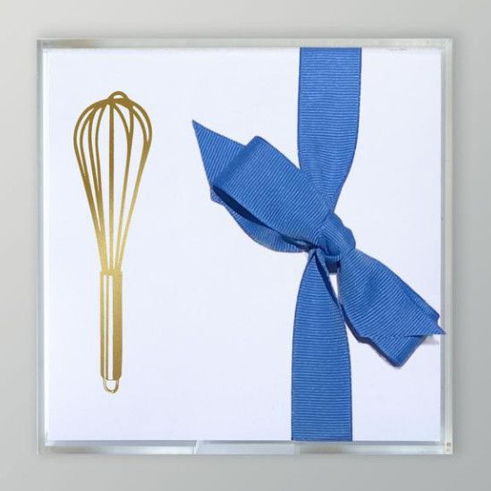 Gold Foil Paddie Notepad | Whisk