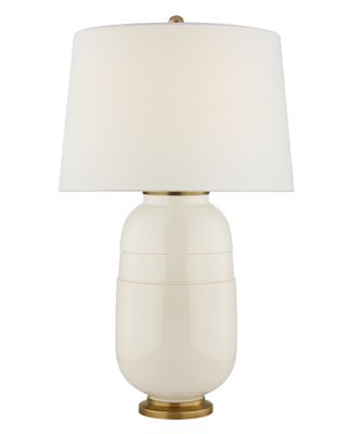 Newcomb Medium Table Lamp | Ivory
