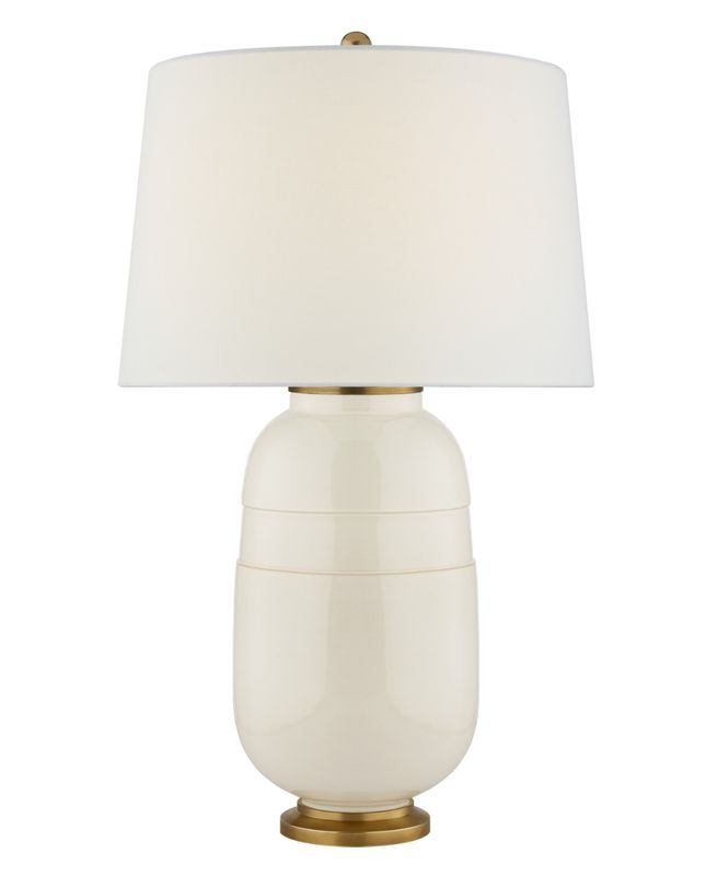 Newcomb Medium Table Lamp | Ivory