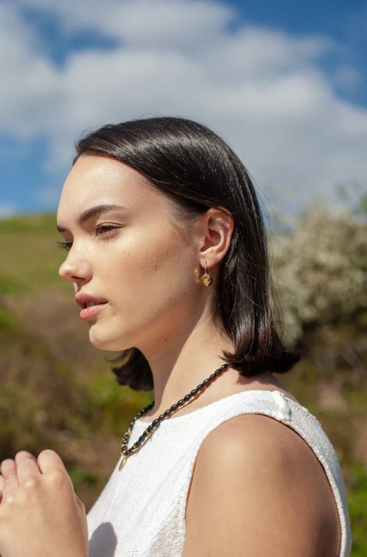 Pebble Huggie Earrings