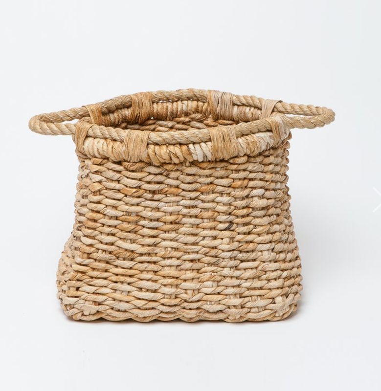 SMALL Raylan Basket | Bleached Banana Bark
