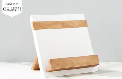White Mod IPAD / Cookbook Holder