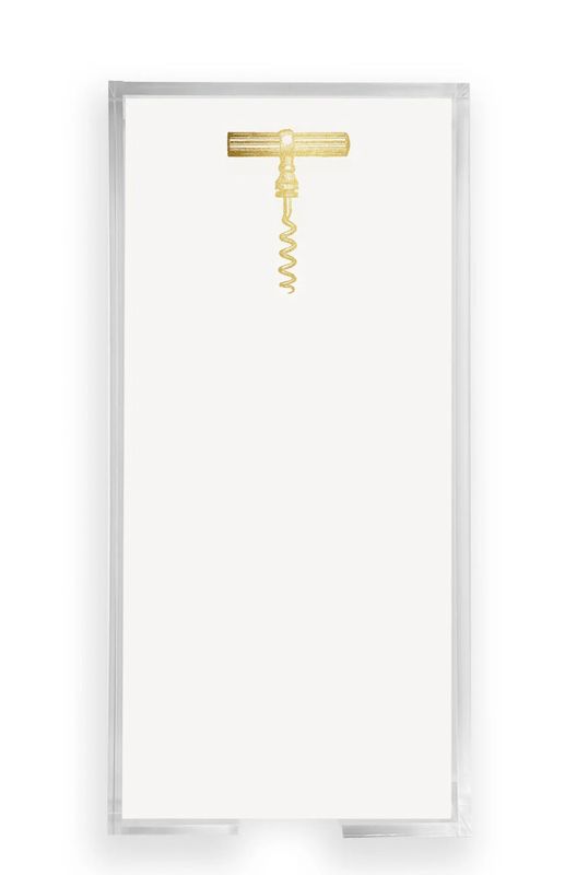 Gold Foil Buck Notepad |  Corkscrew