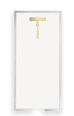 Gold Foil Buck Notepad |  Corkscrew