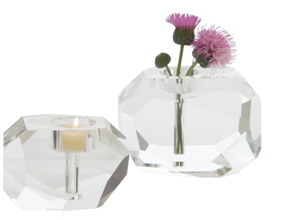 Gemstone T-Lite Bud Vase | Large