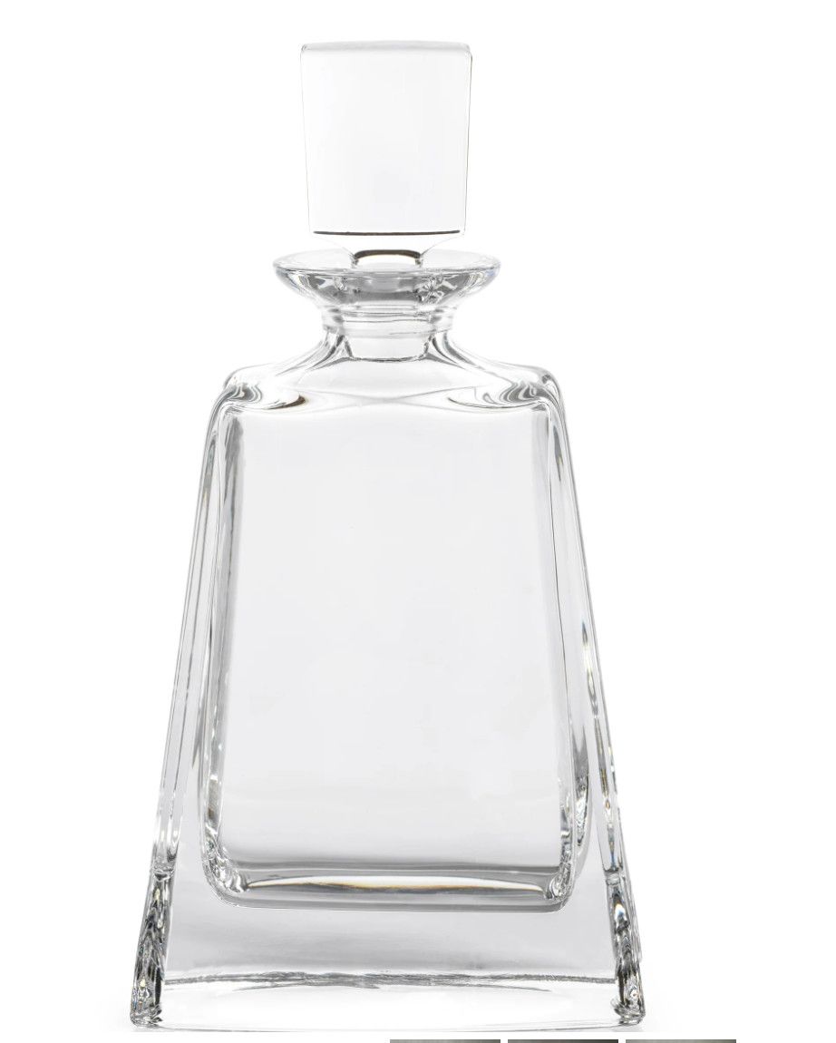 Milroy Crystal Glass Decanter 10.75