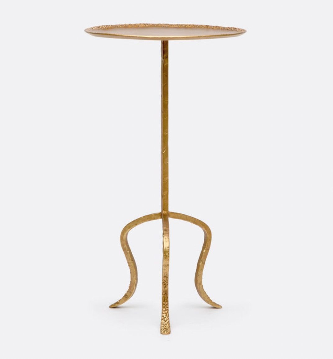 Fia Aged Brass Side Table