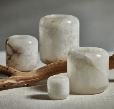 Teran Alabaster Candleholder/Vase