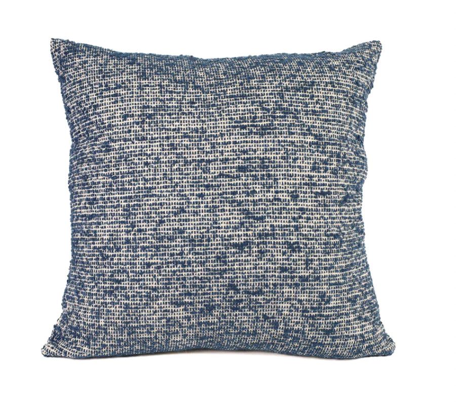 Powder Outdoor Pillow | Indigo | 23x23