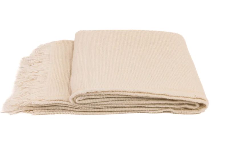 Allen Throw White #01 | 71x55