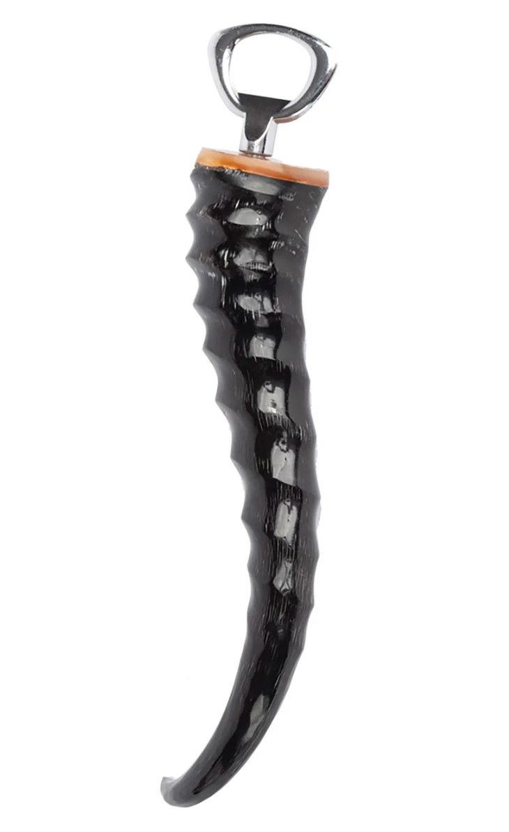Springbok Horn Bottle Opener