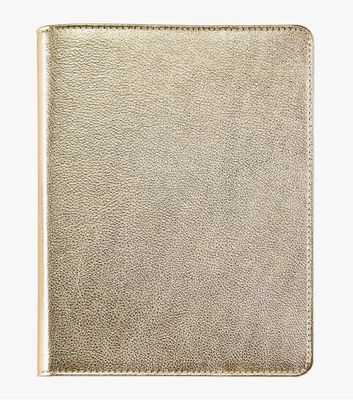 9&quot; Spiral Journal | White Gold