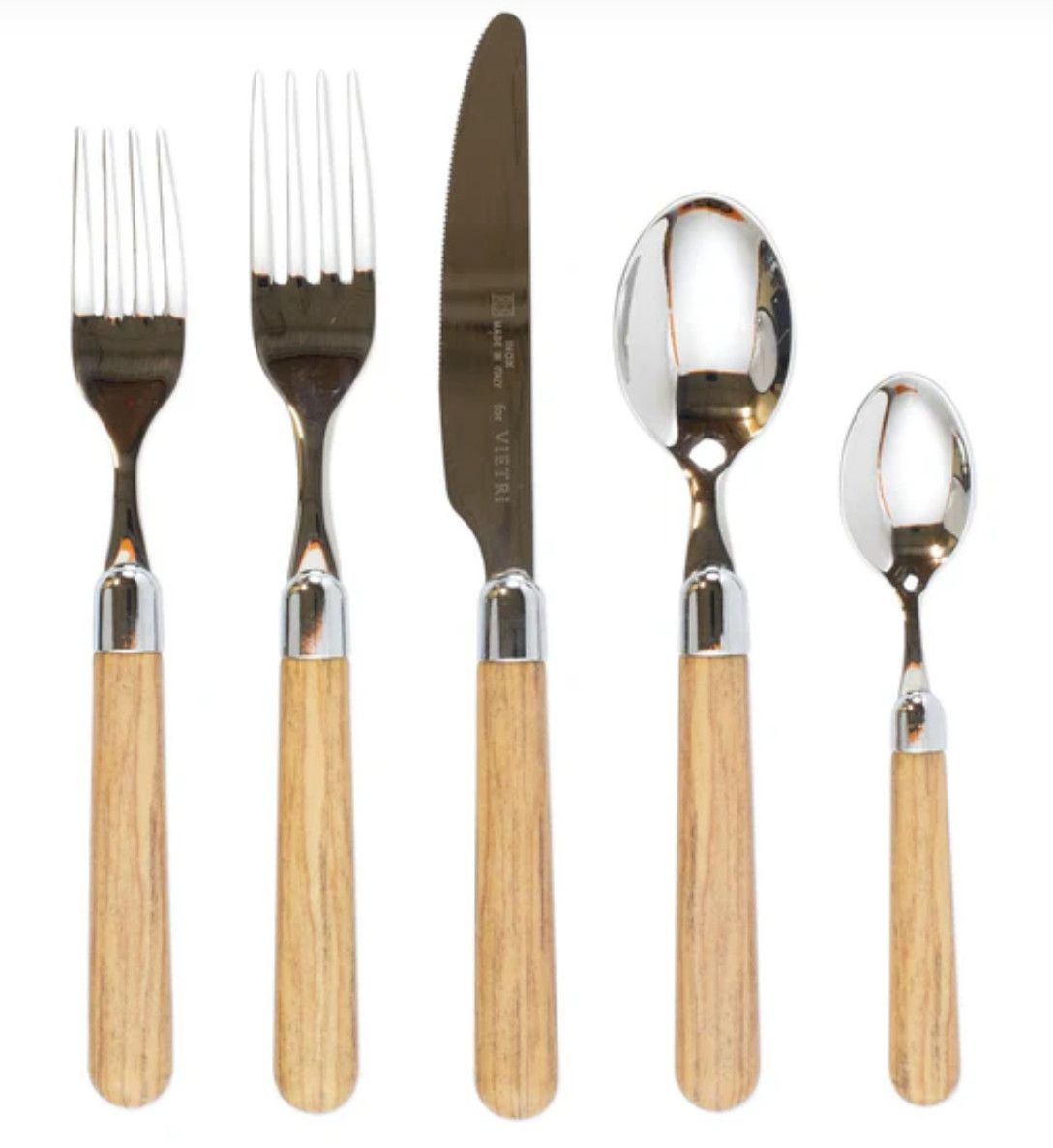 Albero Oak Five-Piece Place Setting