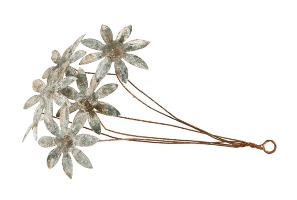 Vintage Metal Flower Bundle